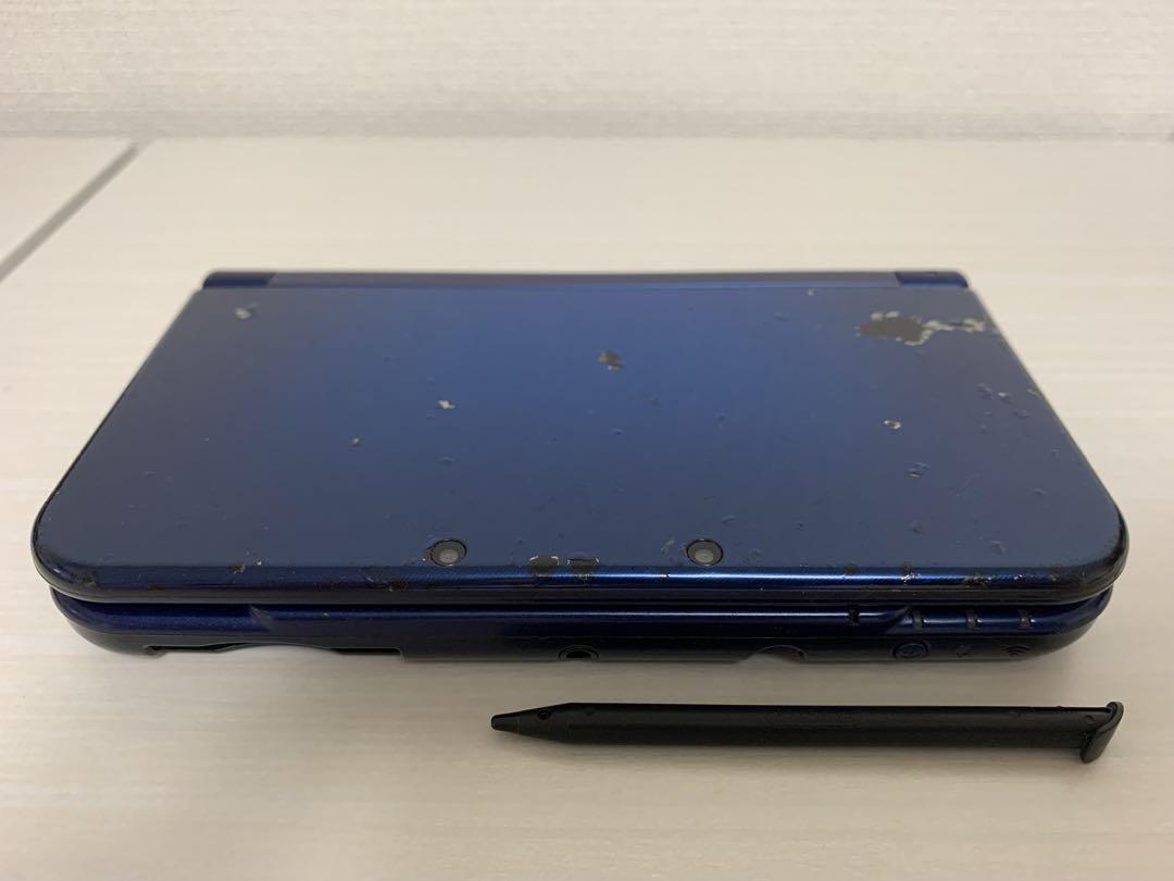 【初期化済】任天堂 Nintendo new 3ds ll メタリックブルー