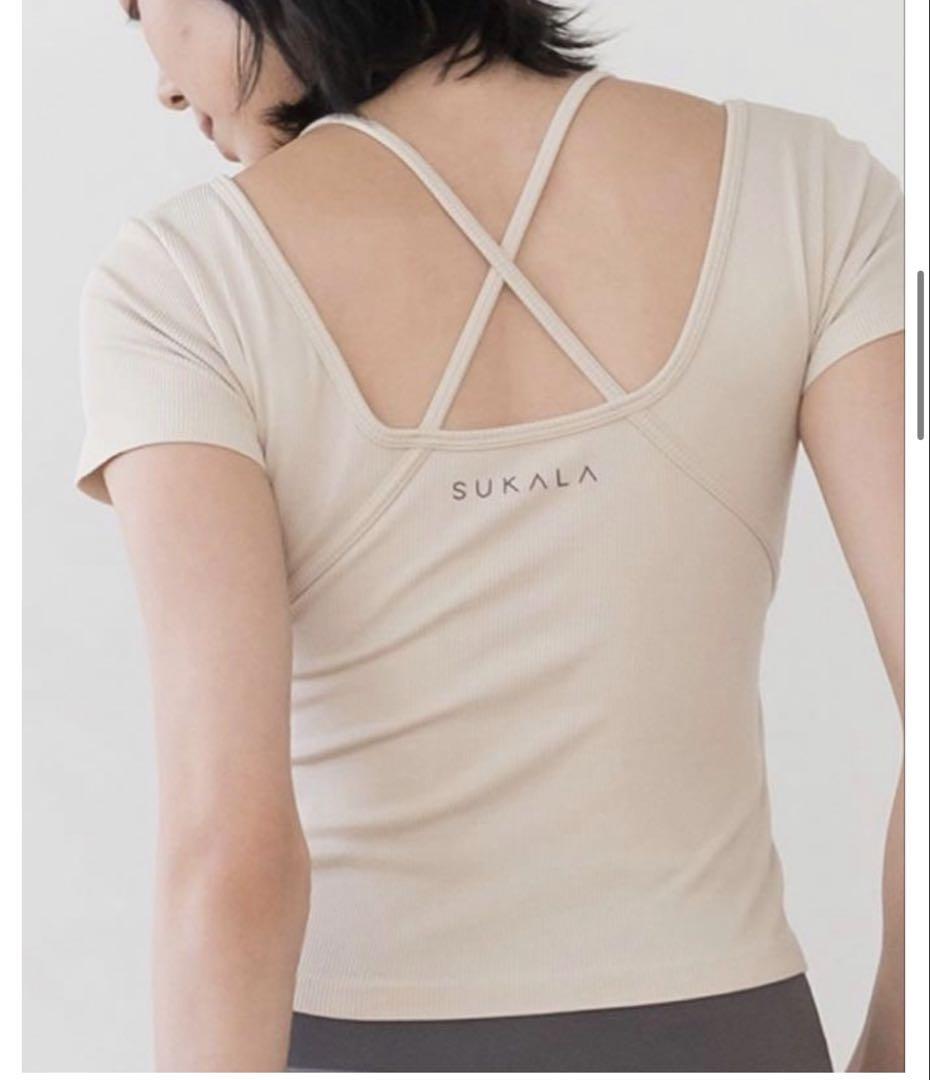 SUKARA オープンネックTee