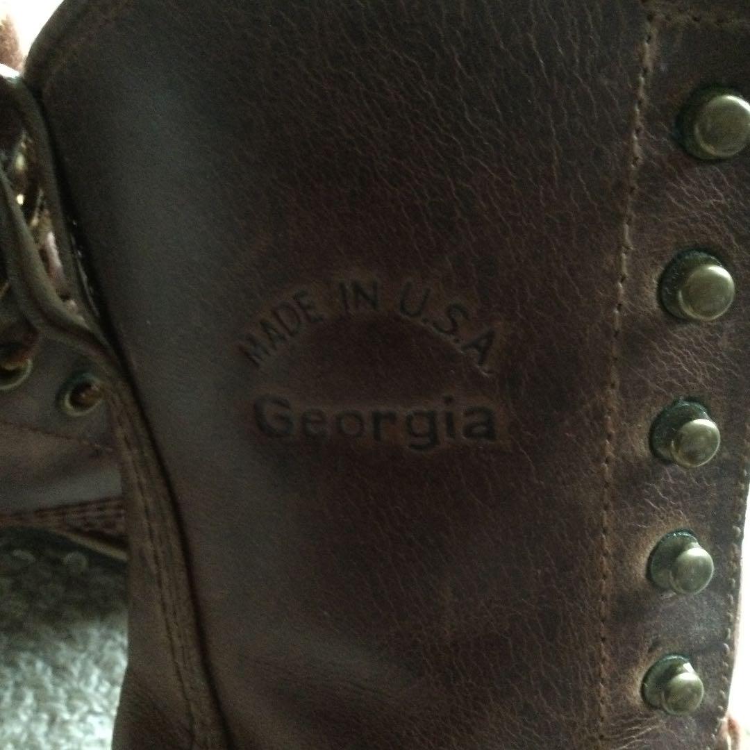 ジョージア Georgia レディース 6 M ブラウン HqPX5-m31636486028 boot 編み上げ ブーツ ⒙になってい