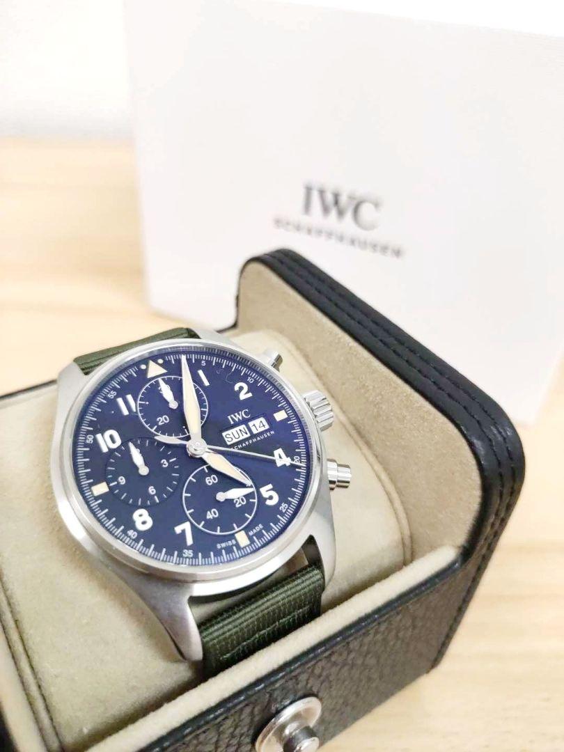 【超美品】IWC IW387901 パイロット クロノグラフ スピットファイア