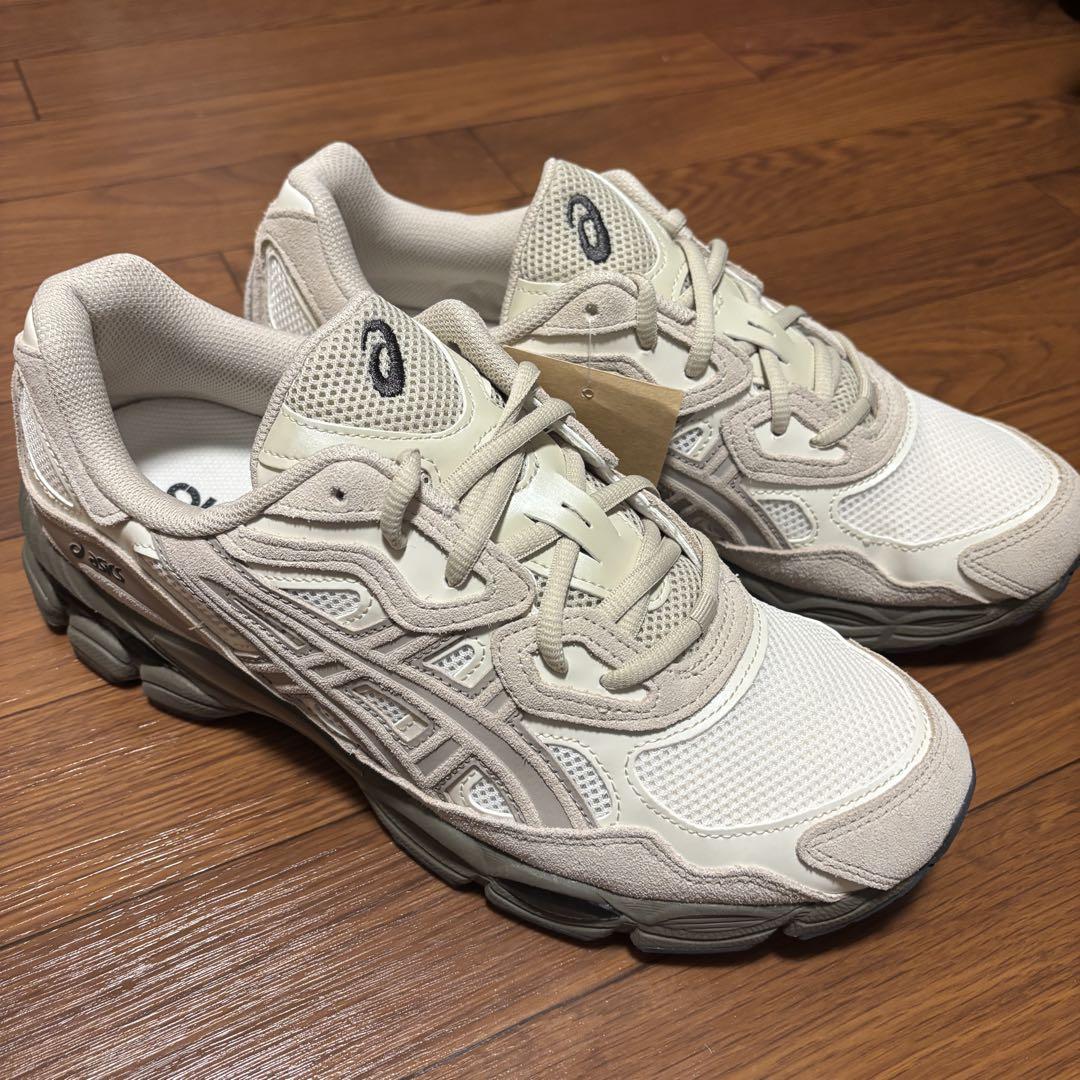 【未使用】ASICS GEL-NYC Cream/Putty 28.0cm