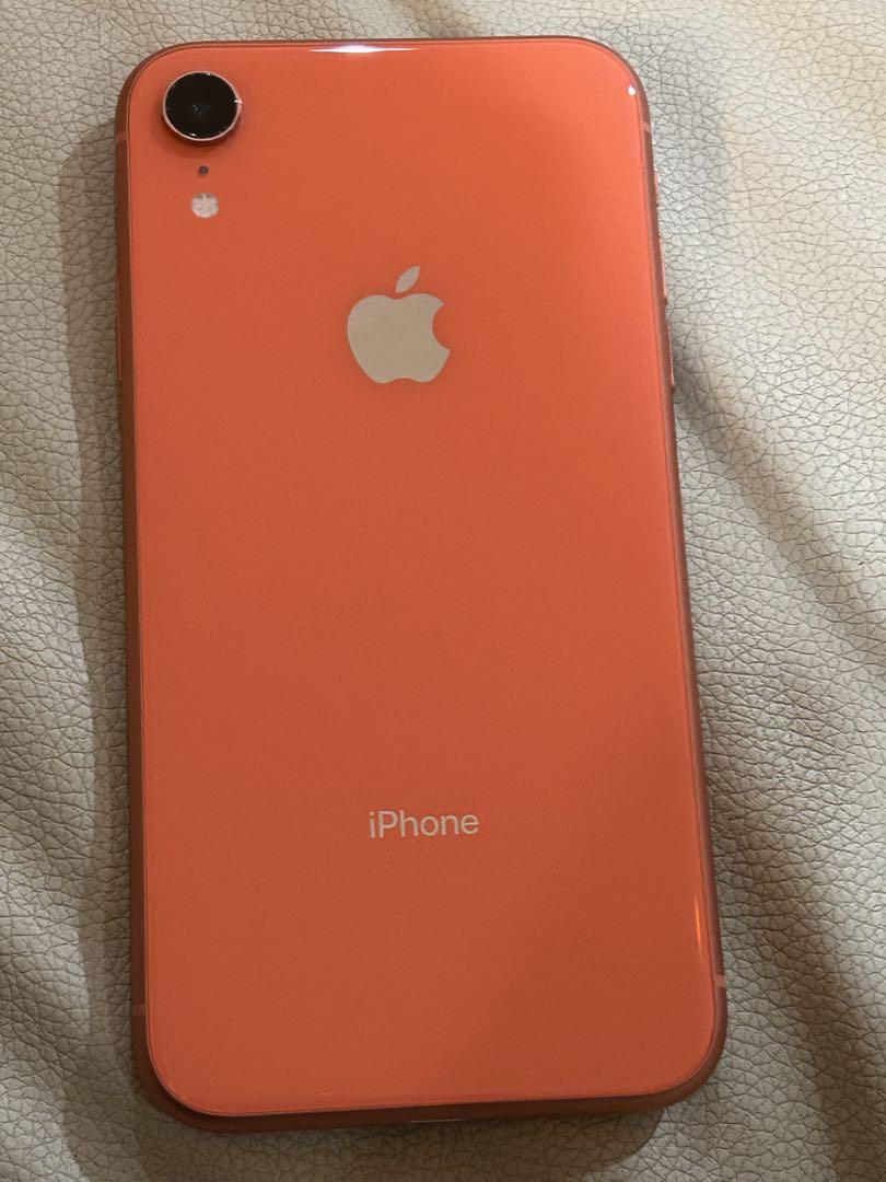 iPhoneXR ジャンク　オレンジ色　128G