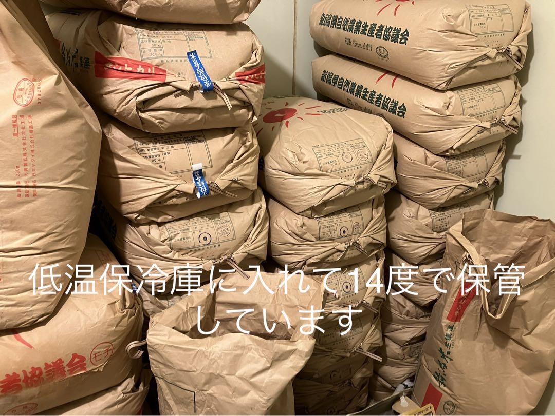 新潟県認証特別栽培米 新潟県産従来コシヒカリ 玄米 30キロ
