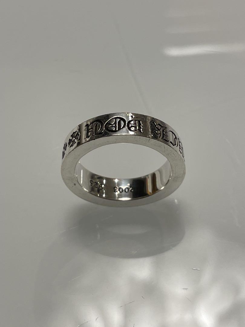 アクセサリー Chrome Hearts Spacer Ring 6mm FUCK YOU