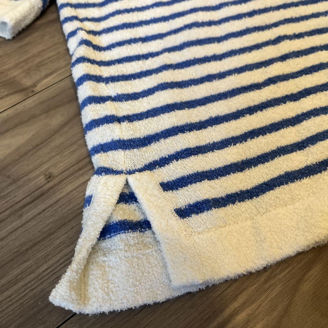 ニット　パイル　カットソー
