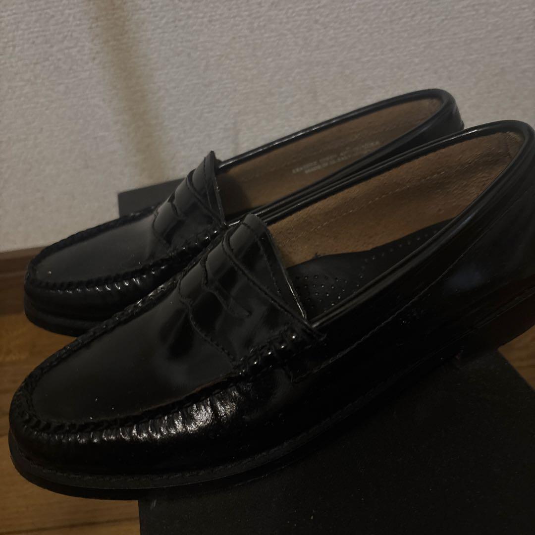 な　G.H BASSローファー　美品