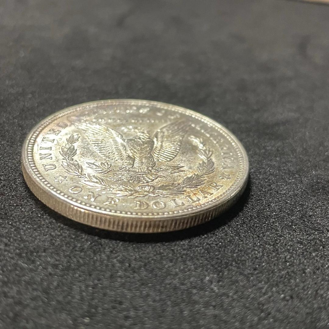 銀貨】アメリカ モルガンダラー 1921 本物 極美品 匿名配送