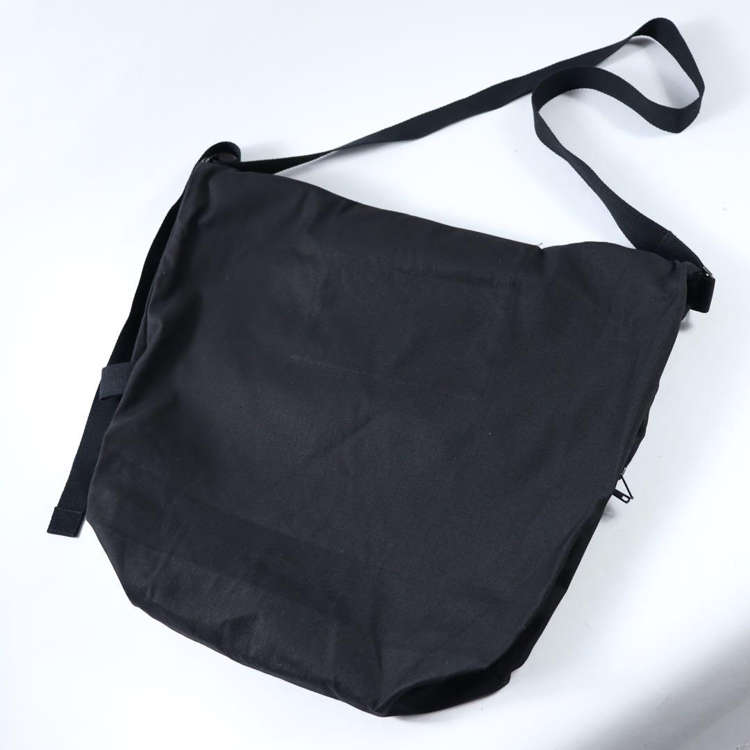 yohji yamamoto ヨウジヤマモト　ショルダーバッグ　シグネチャーロゴ