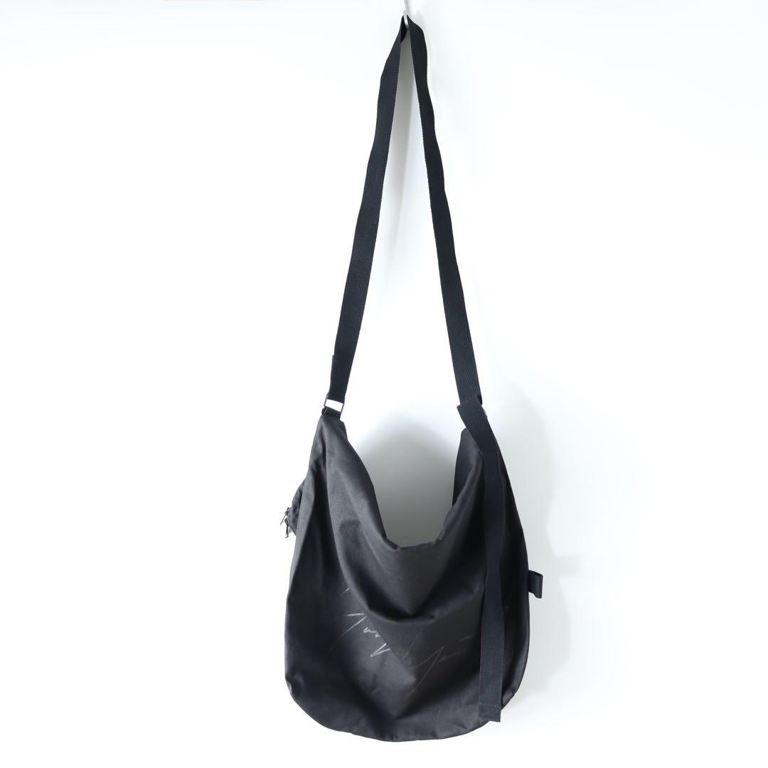 yohji yamamoto ヨウジヤマモト　ショルダーバッグ　シグネチャーロゴ