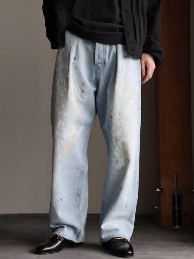 HERILL Denim Splash Tuck 4pk ヘリル　デニム