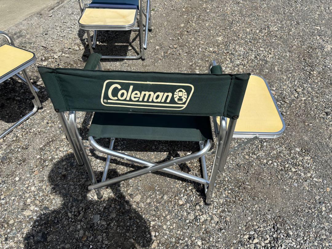 コールマン CampersCollection キャプテンチェア　テーブル付き