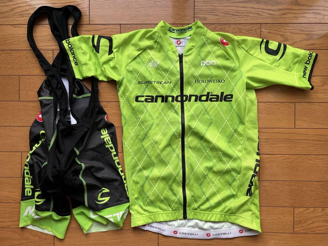 castelli サイクルジャージ上下　キャノンデール