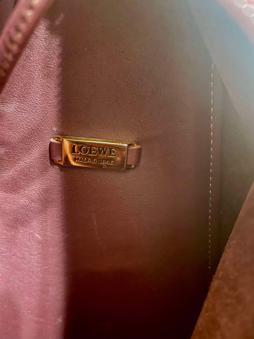 LOEWEロエベ アントン リュックサック ボルドー バックパック