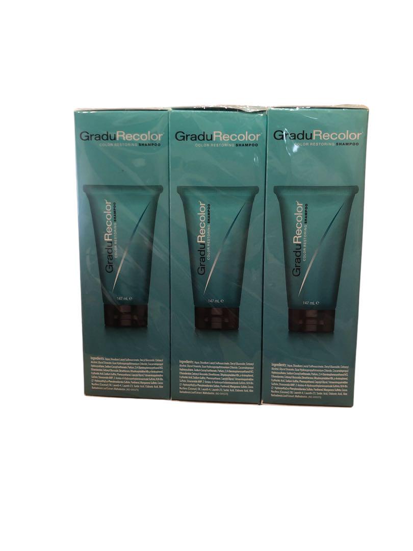 ☆未使用☆GradURecolor カラーシャンプー 147ml 3本セット