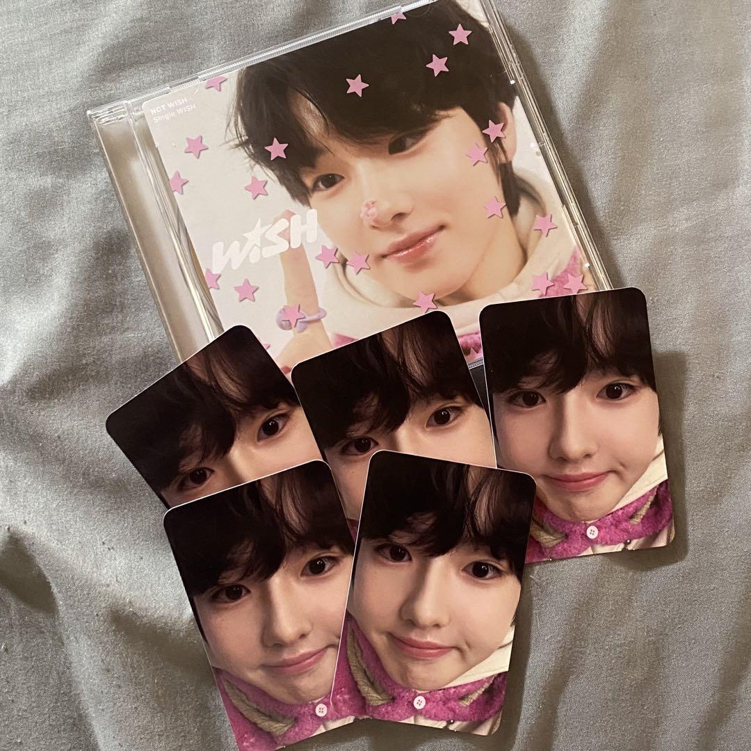NCT WISH 初回限定盤 サクヤCD トレカ タレントカード