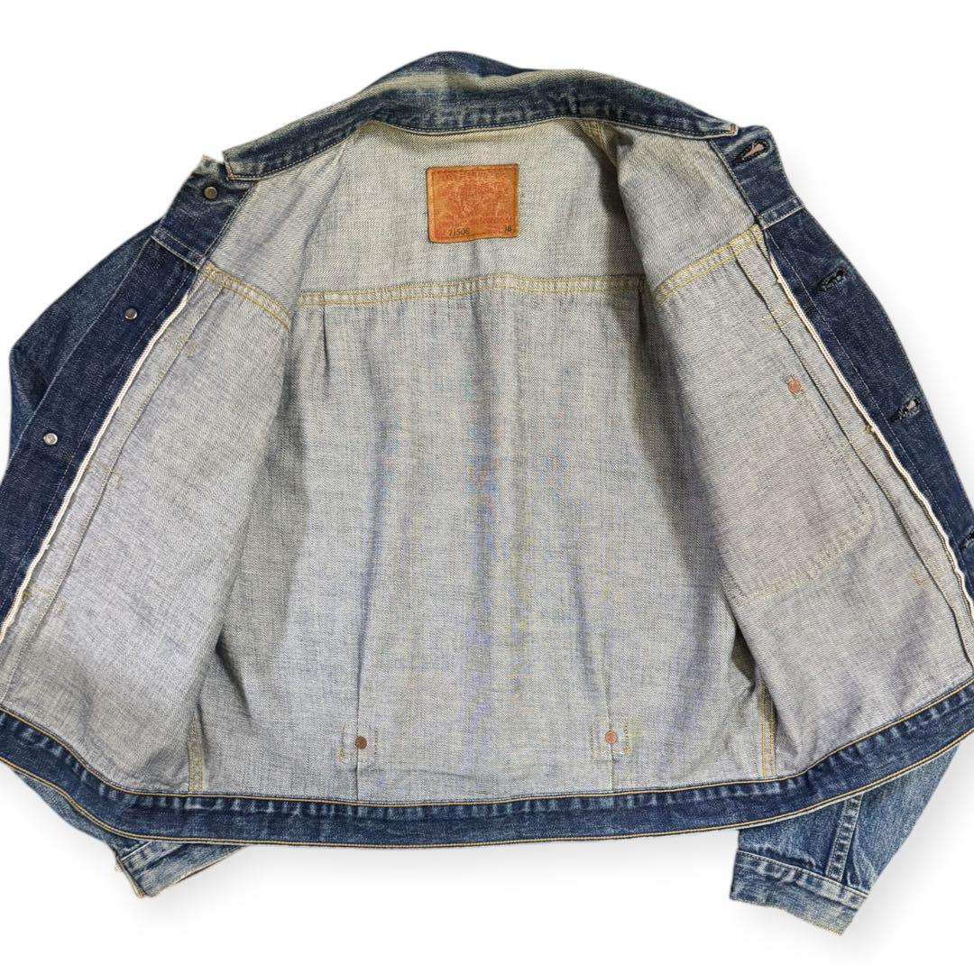 LEVI'S 1st 71506 旧日本製 復刻ビッグE デニムジャケット 38