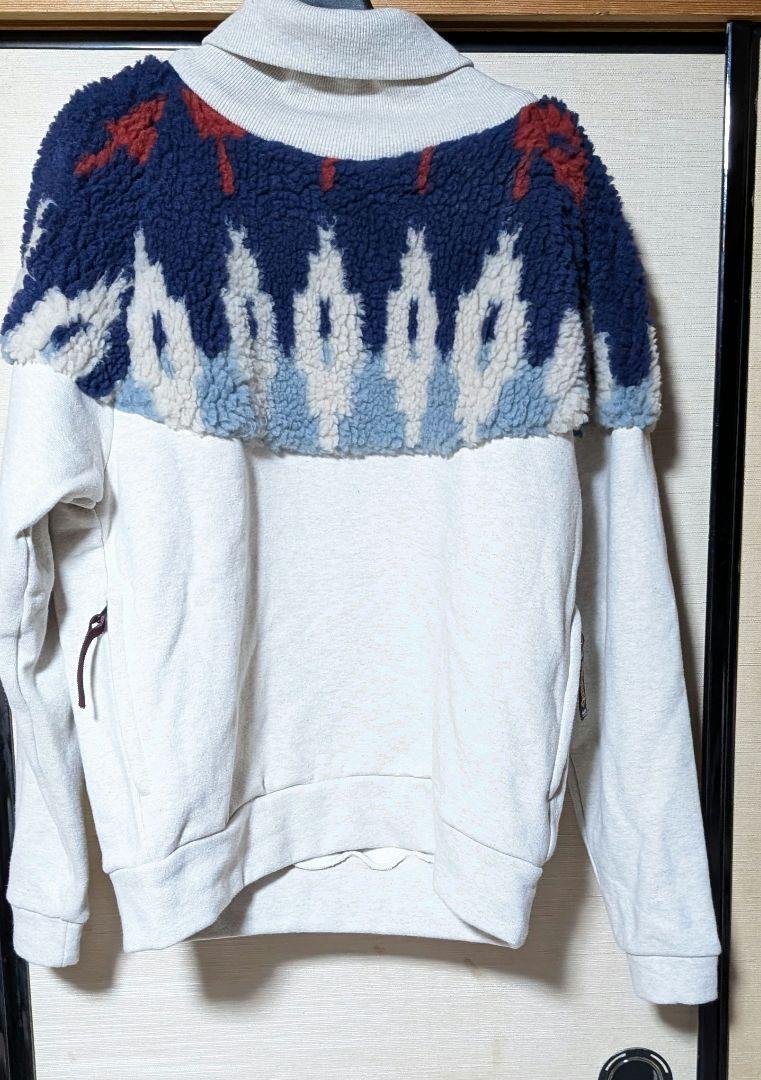 kapital top 裏毛 ボアフリーススウェット ノルディック