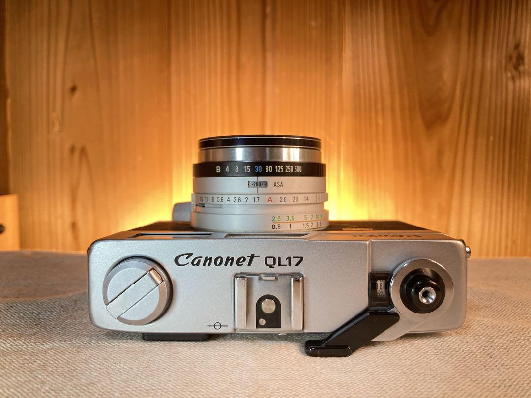 ★完動品＊美品★canon canonet ql 17★レンジファインダー