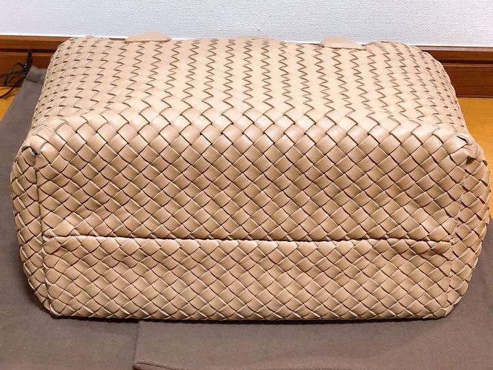 BOTTEGA VENETA  トートバック カバ　ベージュ