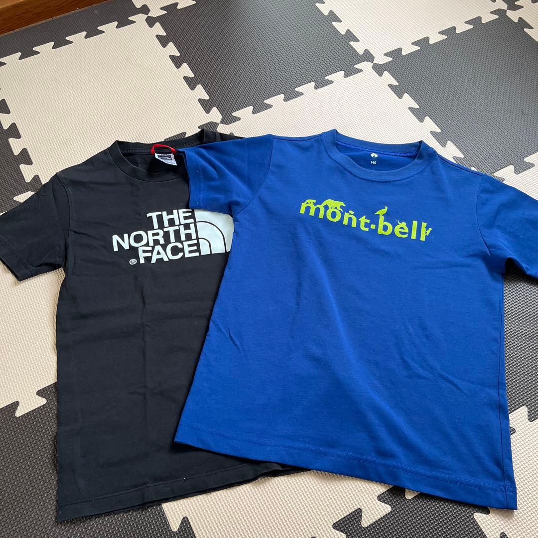 THE NORTH FACE mont-bell Tシャツ 2枚セット 140