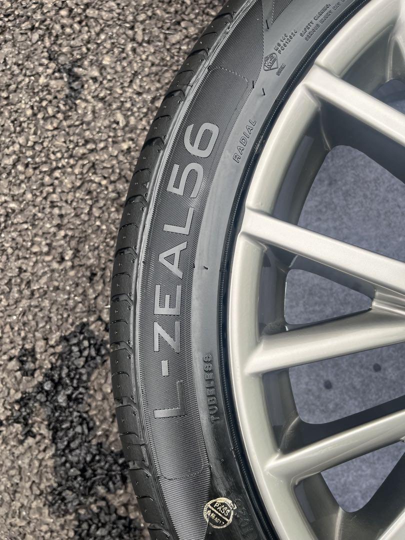 竜！【美品】レクサスRX風 20インチ社外ホイール タイヤ付き4本セット
