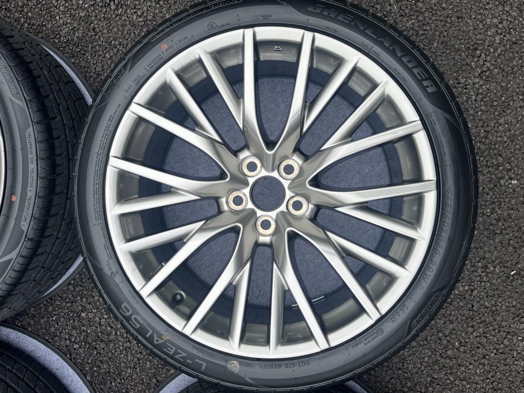 竜！【美品】レクサスRX風 20インチ社外ホイール タイヤ付き4本セット