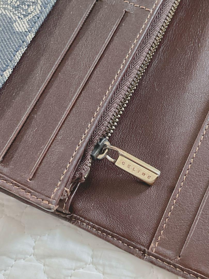 Celine ロゴ柄 長財布
