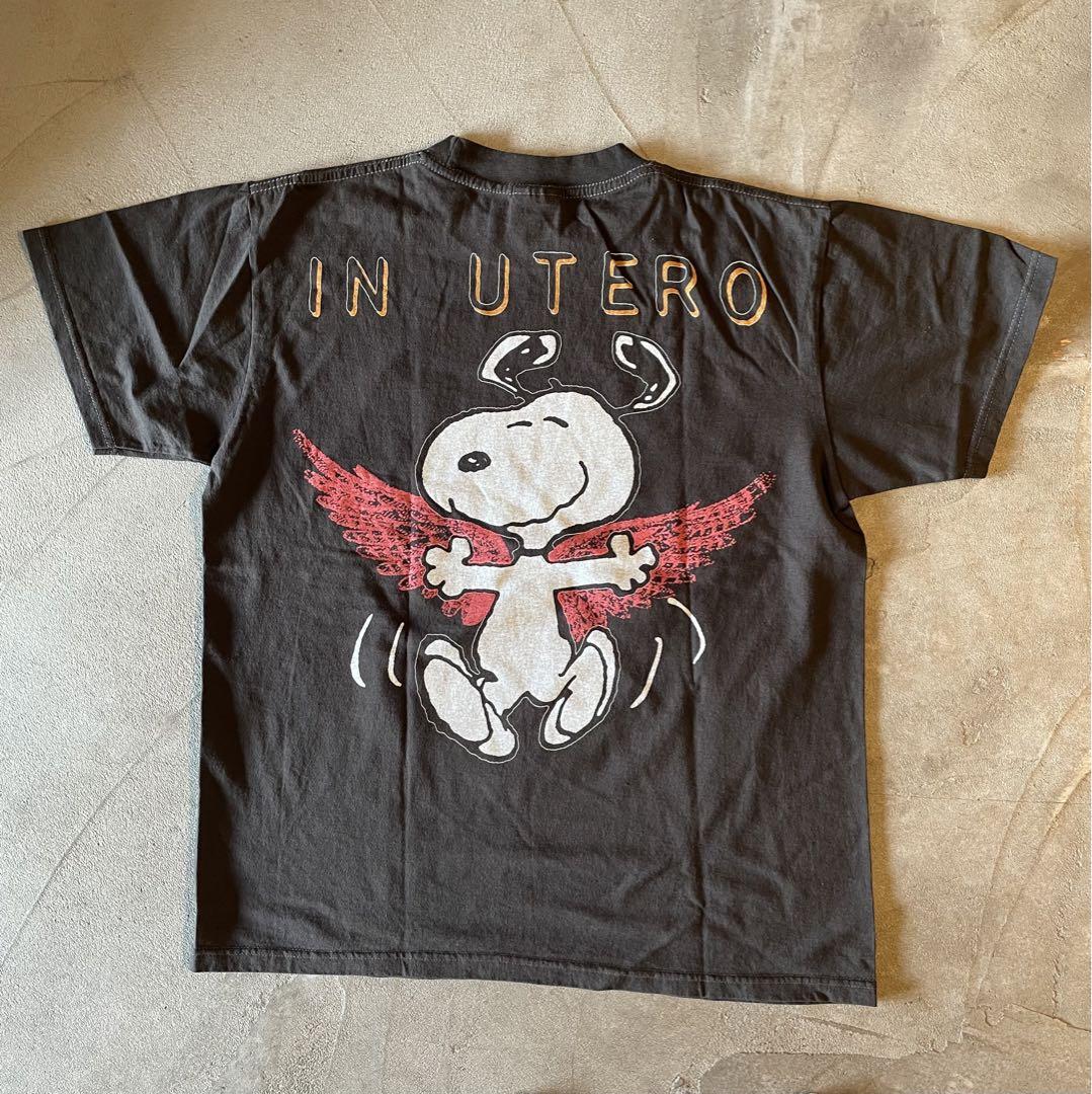 クリスマスツリー特価！ ニルヴァーナ✖️スヌーピー⭐︎NIRVANA✖️SNOOPY⭐︎Tシャツ ミュージシャン