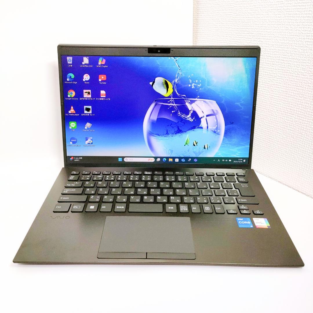 第11世代i5✨️SSD/Win11/バイオ/カメラ付きノートパソコン/オフィス