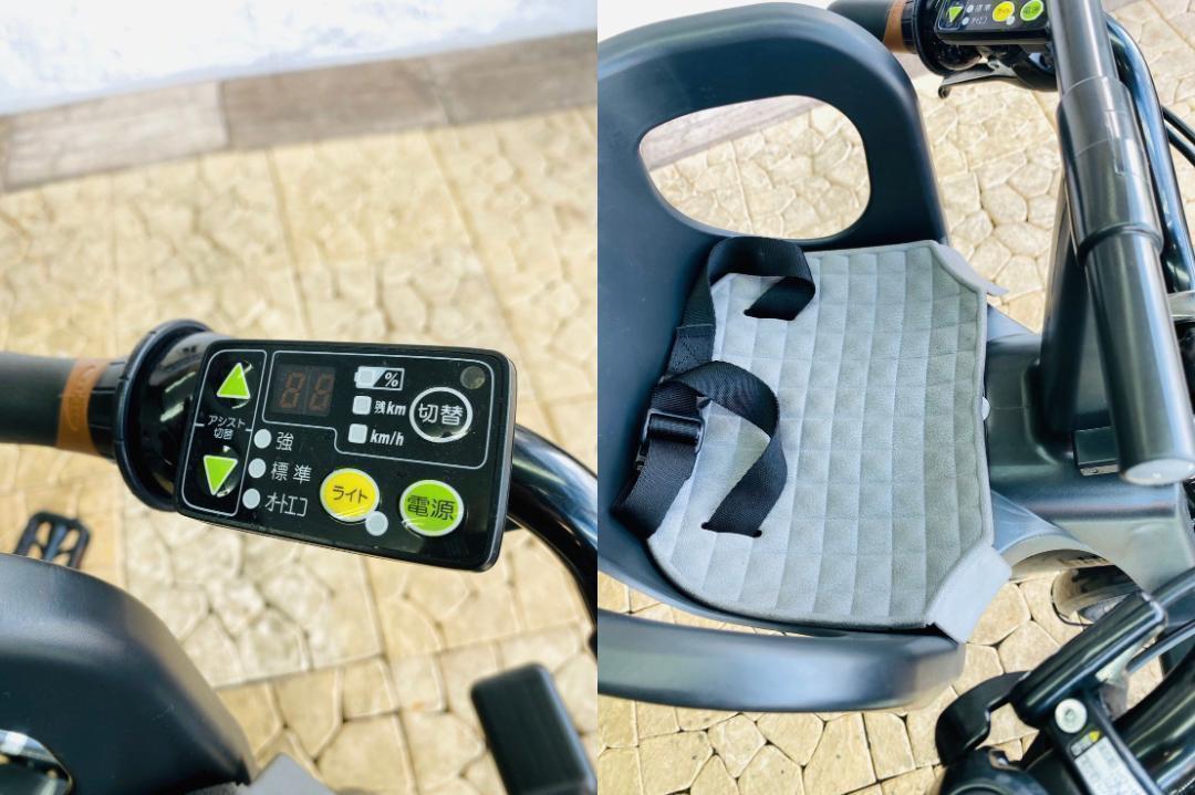 送料無【１年保証】新品部品 整備士 子供乗せ１２Ah　ビッケ　DQ　電動自転車