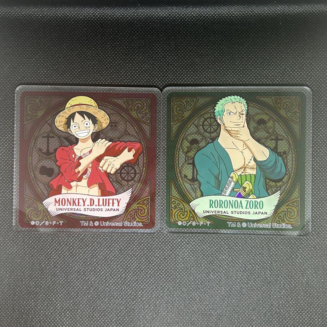 ONE PIECE ワンピース　ナンジャタウン　コースター ルフィ　サンジ　ゾロ ONE PIECE トレジャークルーズ』11周年！ 超スゴいルフィ＆ゾロ