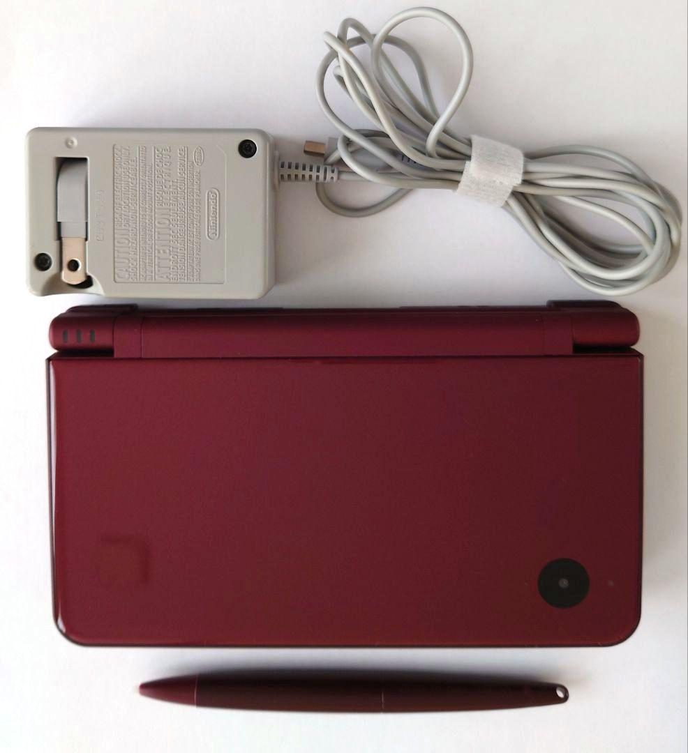 Nintendo DSi LL ワインレッド 本体 充電器 タッチペン 任天堂