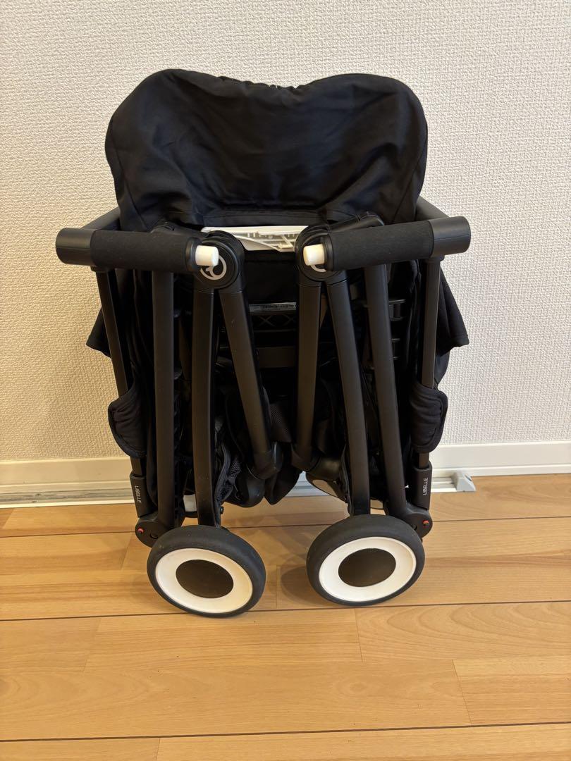 Cybex Libelle ブラック ベビーカー(携帯バック付き)