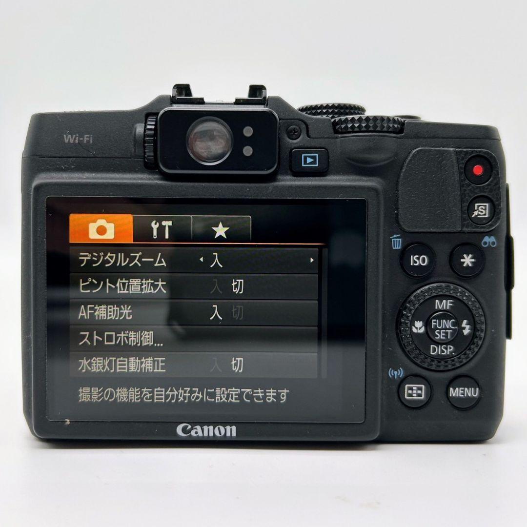 Canon G16 デジタルカメラ Wi-Fi機能付き SDカード付