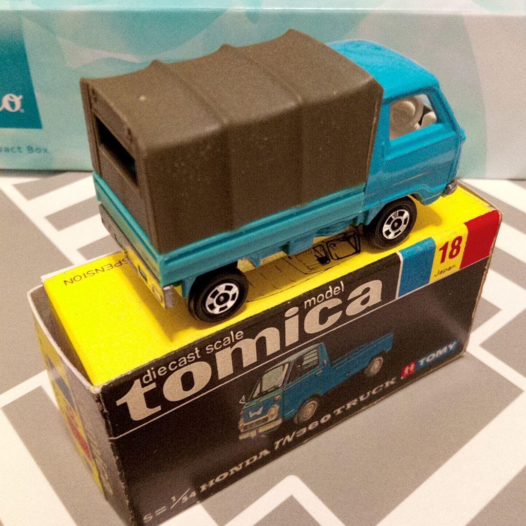 トミカ 黒箱18 ホンダ TN360 トラック 日本製 - メルカリ