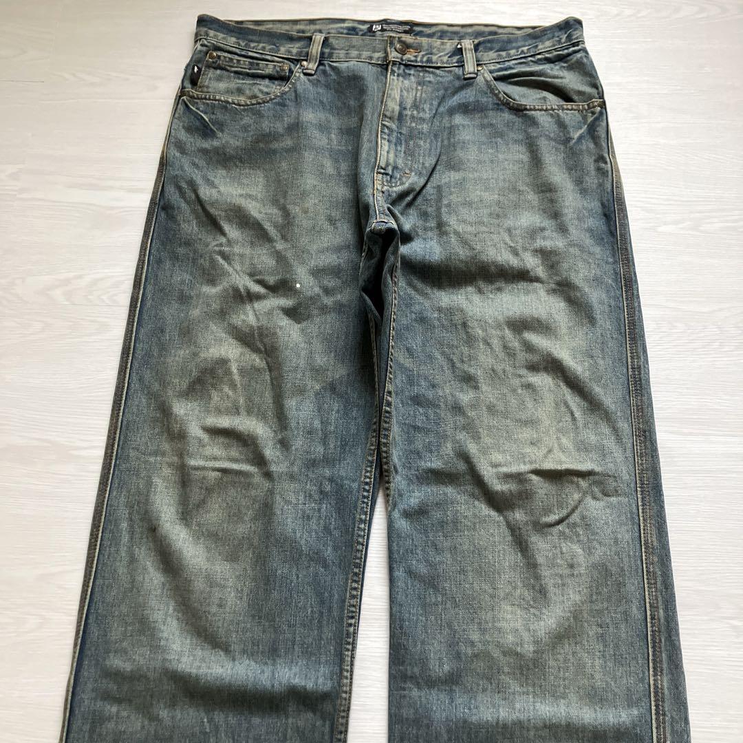 USA規格 超極太 00s X-LARGE ヘビーオンス バギースケーターデニム