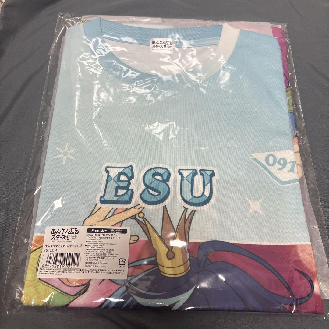 【送料無料】 エス 冴霧笑主 フルグラフィックTシャツ あんスタ エスプリ その他