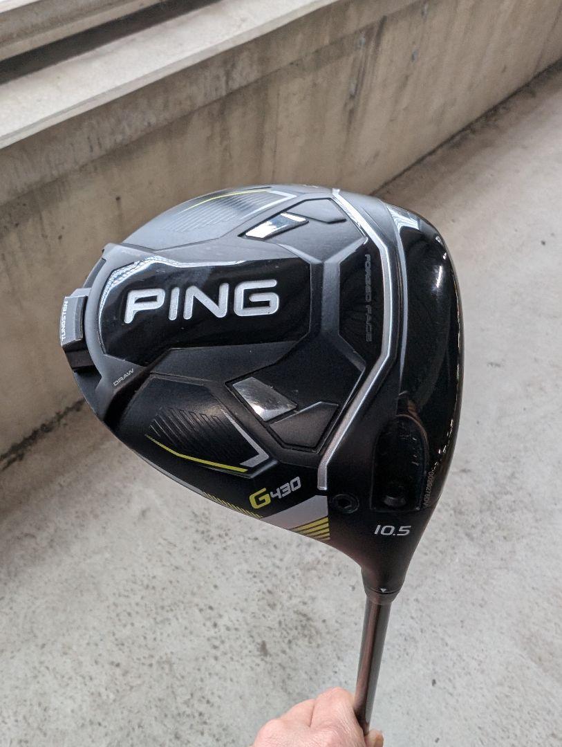 PING G430 MAX ドライバー 10.5度 SR　アイアンG410　S