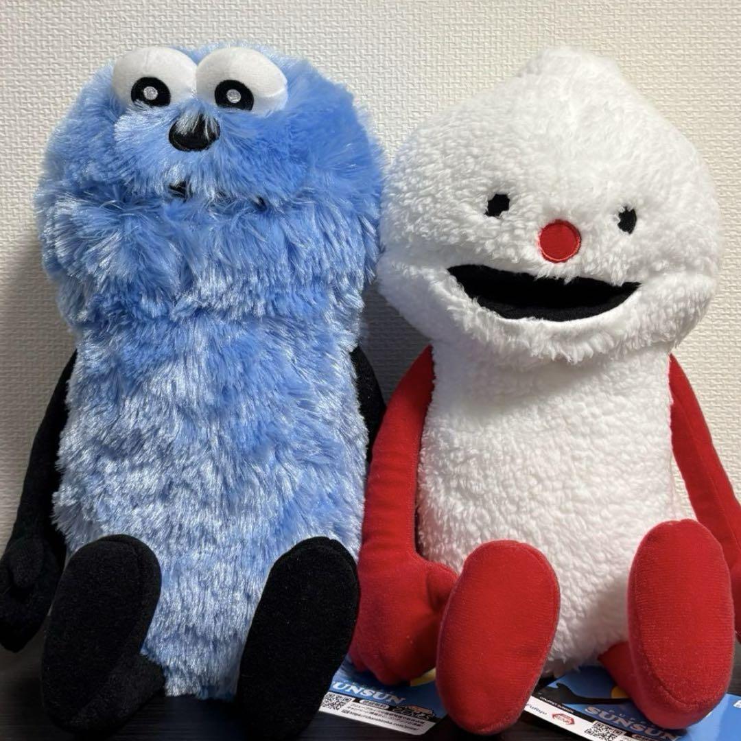 パペットスンスン　スンスン　おすわりぬいぐるみ　2個 2個セット】パペットスンスン おすわりBIGぬいぐるみ スンスン