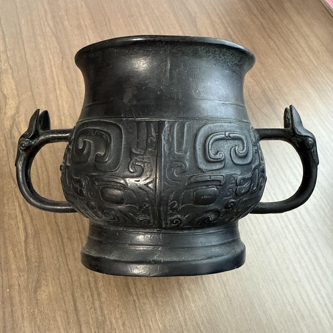 KISHIRA　中国古代青銅噐　レプリカ 美術品】中国青銅器 縮小レプリカ | アンフィ合同会社