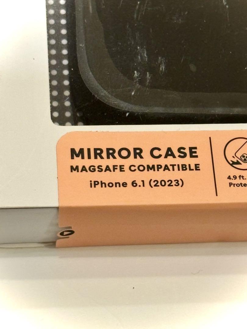 CASETiFY ミラーケース 黒ケースティファイiphone 15 新品未使用