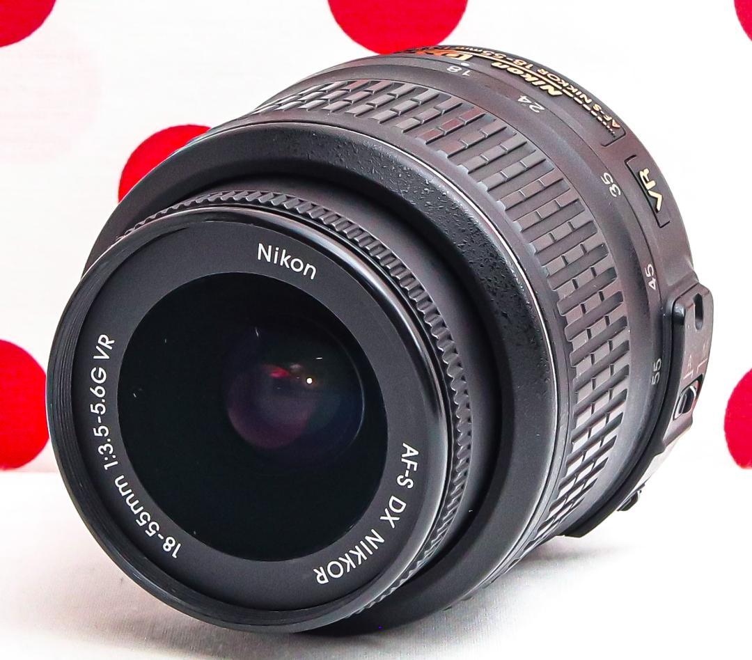 ニコン Nikon D5000❤スマホ転送OK❤動画撮影・自撮り可❤手振れ補正付