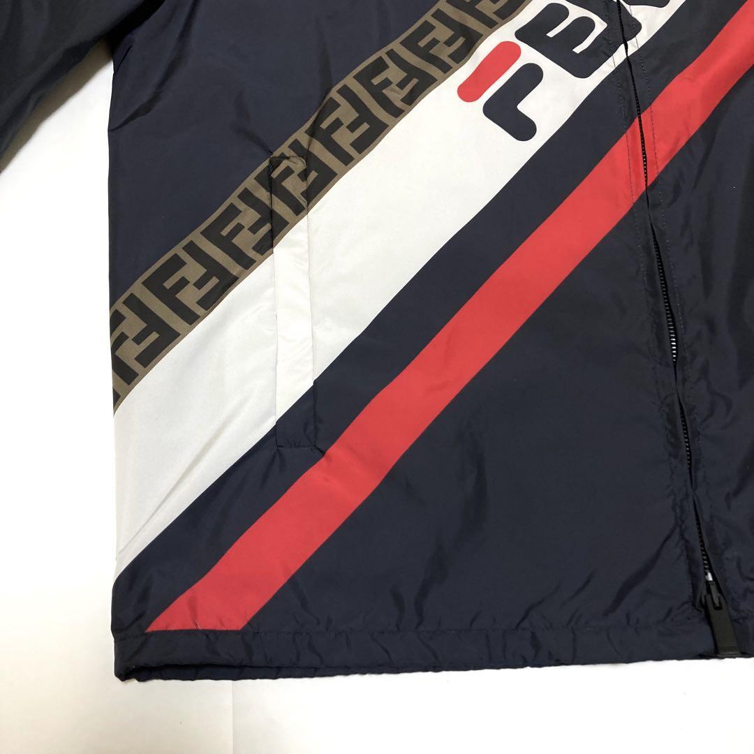 希少 FENDI FILA ナイロンジャケット マニア MANIA ブルゾン