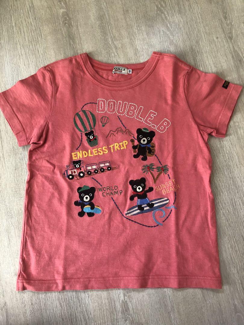 ダブルビー Tシャツ 130 まとめ売り 男の子 夏物