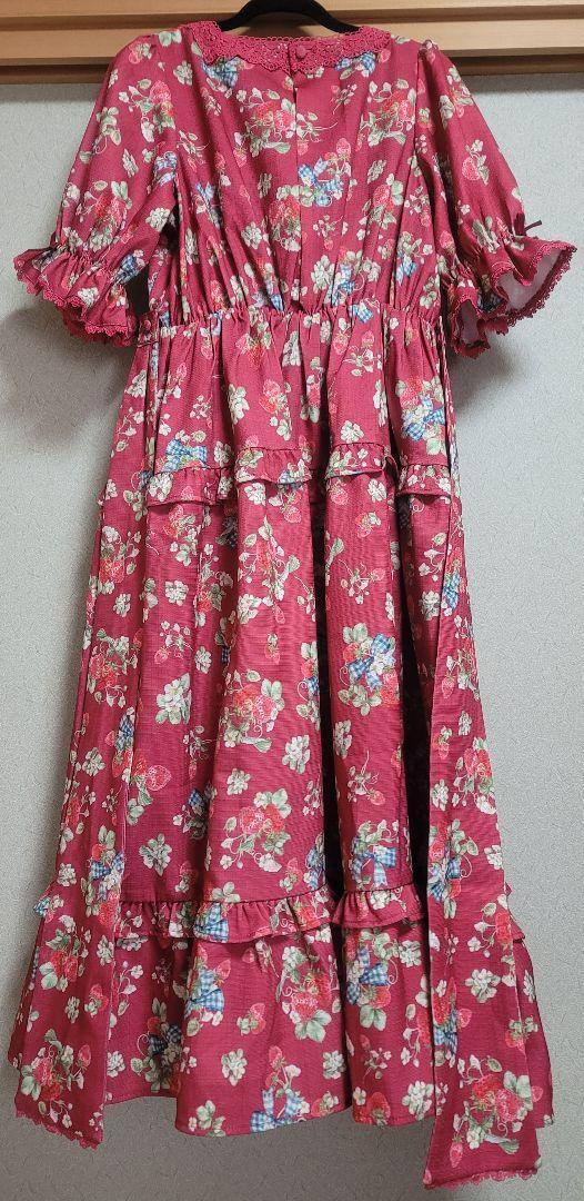 クラシックベリーワンピース【ワイン】axes femme kawaii