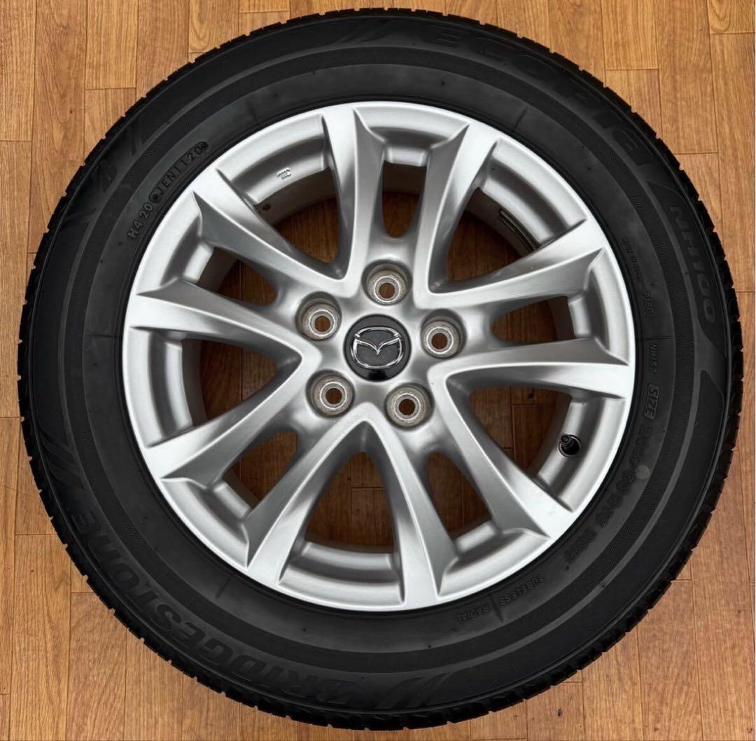 マツダ 純正16インチアルミホイール★ブリヂストン205/60R16 4本セット