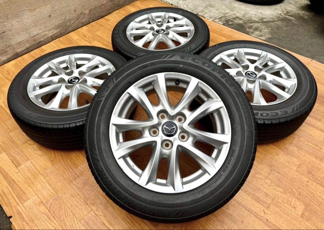 マツダ 純正16インチアルミホイール★ブリヂストン205/60R16 4本セット