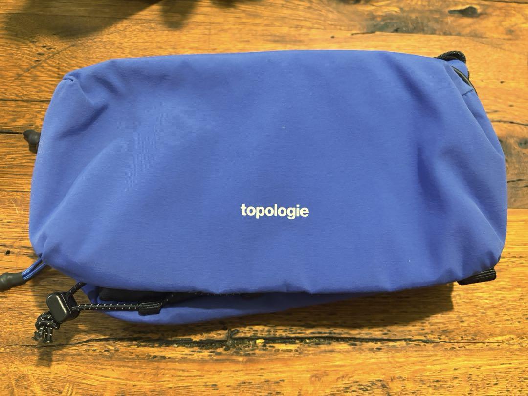 topology トポロジー ボトルサコッシュ 廃盤色 フューチャーブルー