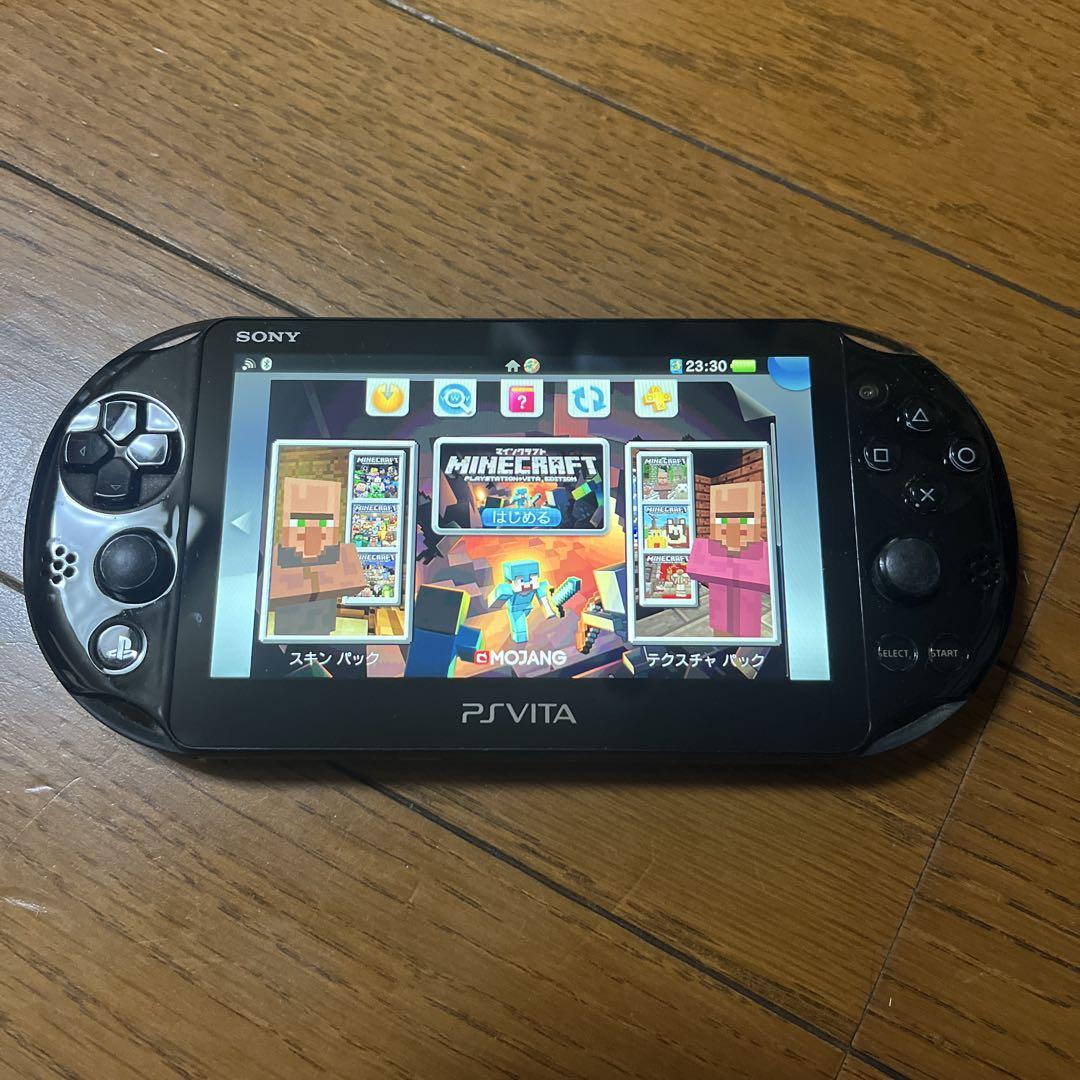 最旬トレンドパンツ PSVITA PCH-2000 ブラック【クリアケース付き】Ω その他
