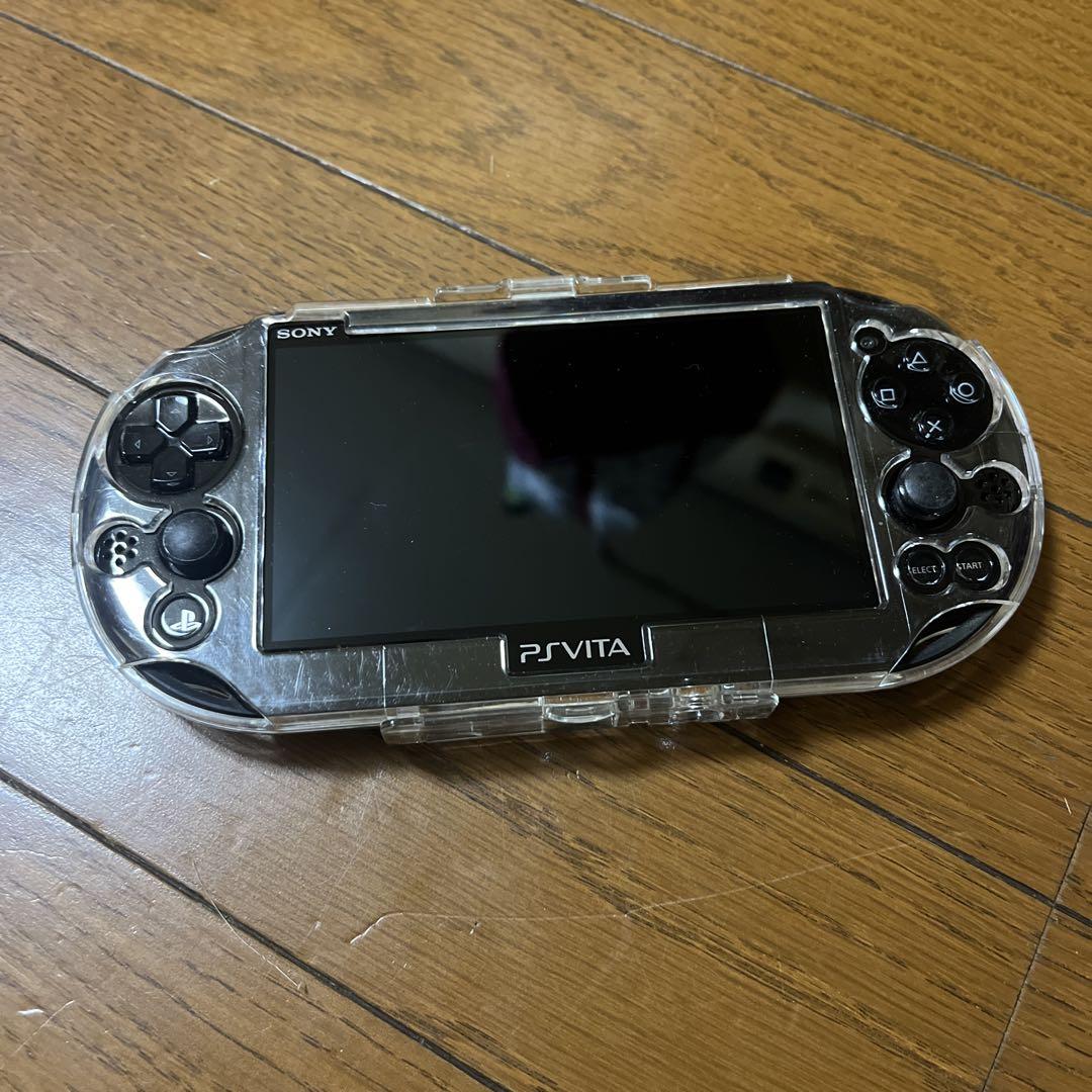 PSVITA PCH-2000 ブラック【クリアケース付き】
